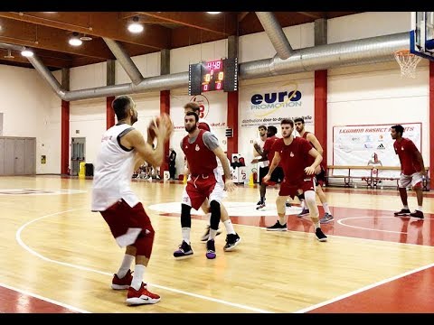 La preparazione dei Knights per la partita con Rieti