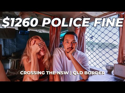 Woken by the POLICE at 1am! Our FIRST night in Queensland