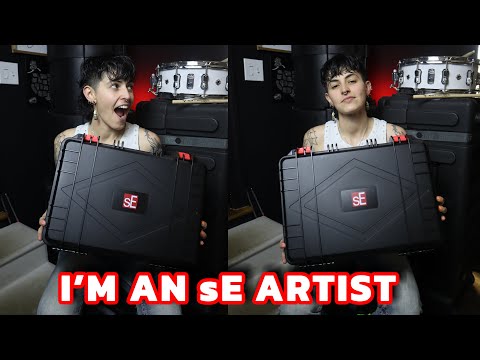 I’m Officially an SE Microphones Artist! | V Pack Arena Demo + Mic Rundown