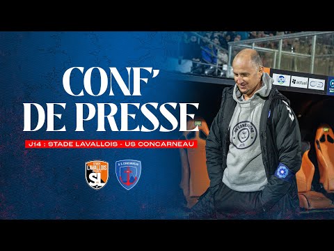 Conférence de presse J14 : Stade Lavallois - US Concarneau