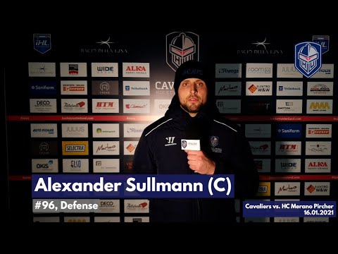 PostGame Interview with highlights from the game against HC Merano on 16.01.2021