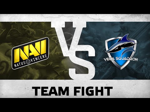Team fight by Na'Vi vs Vega Squadron @ TI5 EU Quals