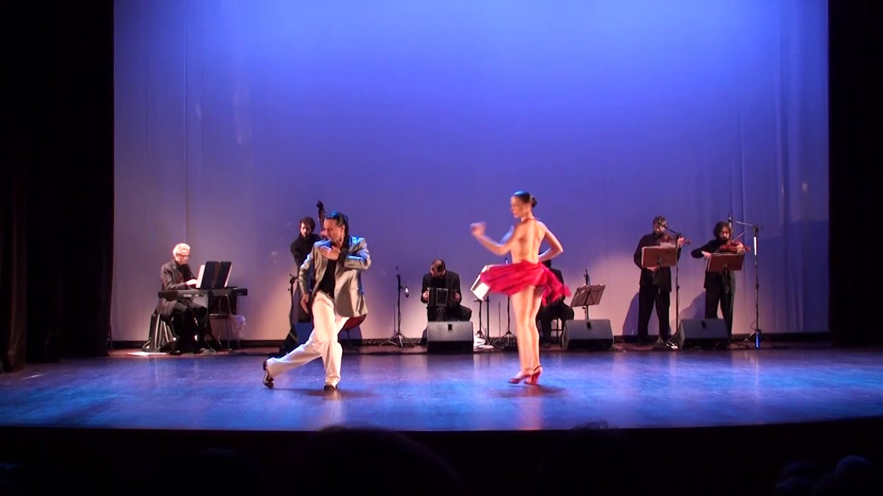 Gustavo Rosas. Tango con Gisela Natoli en Festival de Porto Alegre.Junio 2011.Brasil.
