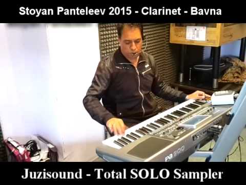 Juzisound Total SOLO Sampler - Stoyan Panteleev - Clarinet Bavna i tema - 2015