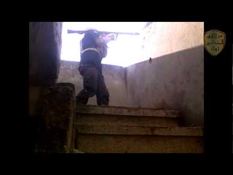 مقطع مطول يرصد الاشتباكات بين مقاتلي لواء المتحابين في الله وقوات النظام أثناء تحرير حاجز حصرايا في ريف حماه