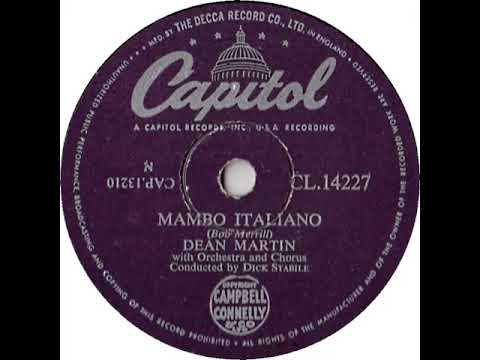 UK New Entry 1955 (15) Dean Martin - Mambo Italiano
