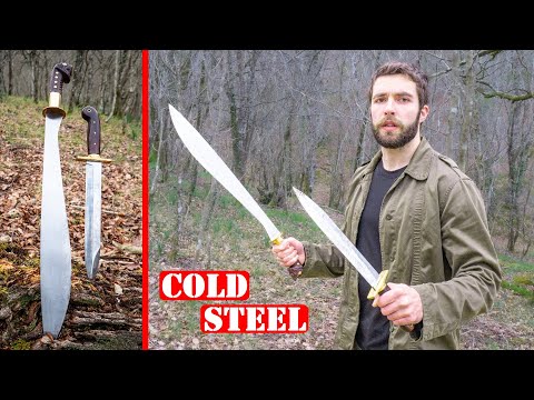 Test and Giveaway of Two Cold Steel Monsters - US Army Knife 1849 and Philippine Sword
