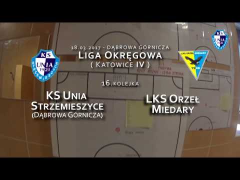 Liga: Unia Strzemieszyce - Orzeł Miedary 1-2 (SKRÓT)