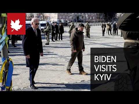 Biden's visit to Kyiv a show of support ahead of anniversary of Russian invasion