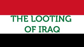 Hobby Lobby and the Looting of Iraq