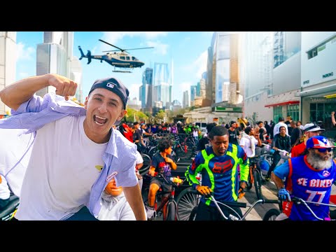 Police Blockade NYC's Biggest Rideout!