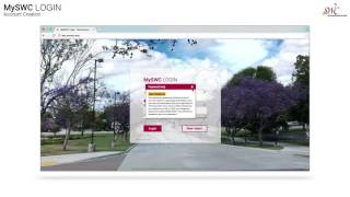 MySWC Login Account Creation