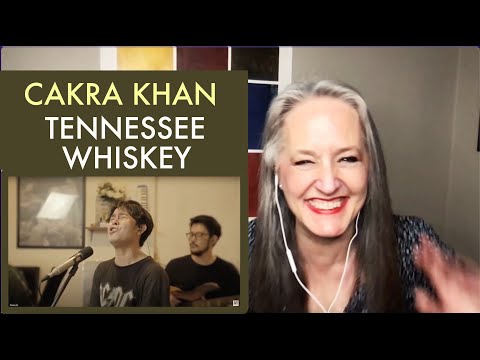 Voice Teacher Reaction to Cakra Khan - Tennessee Whiskey (Chris Stapleton Cover) Live Session
