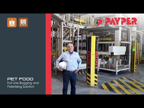 Full-line Bagging and Palletizing Solution for PET FOOD
