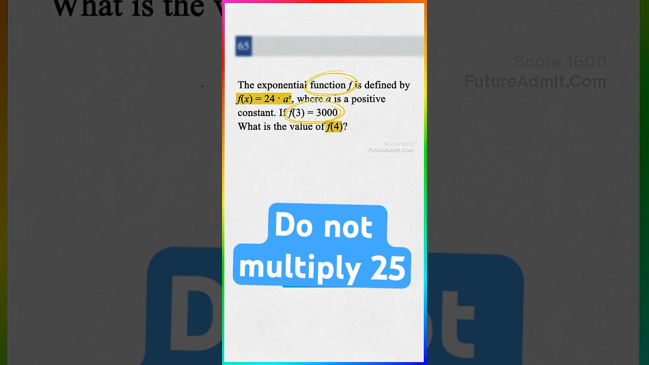Do not multiply 25..