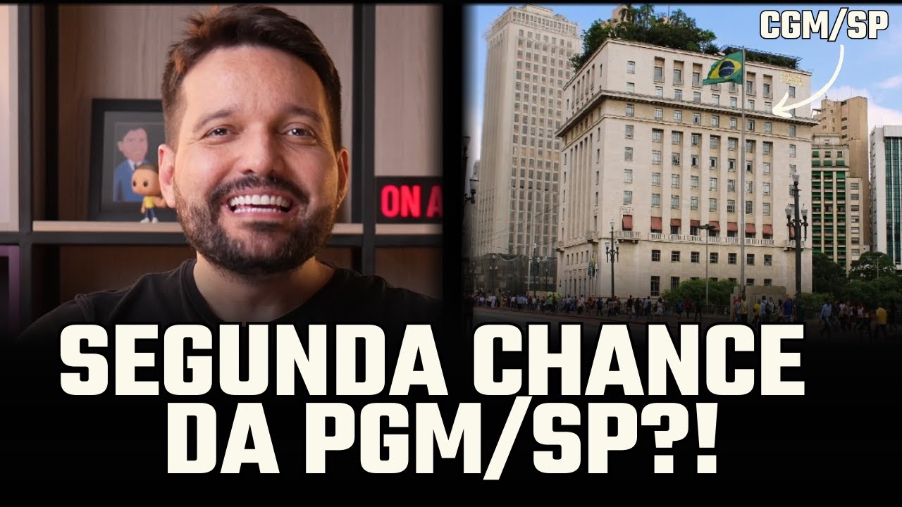 Analise do edital da CGM/SP!