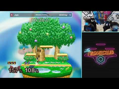 The Nightclub S1E8: 404Cray (Falco) vs FISA | JoJo (Captain Falcon) - Winners Semis SSBM