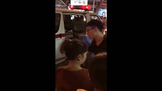 Chồng cũ cầm kéo đâm gục vợ ở phố Bạch Mai