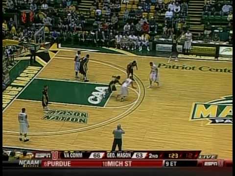 Virginia Commonwealth v. George Mason - 1 of 2 - 2010 Feb. 9 - Last 3 Minutes