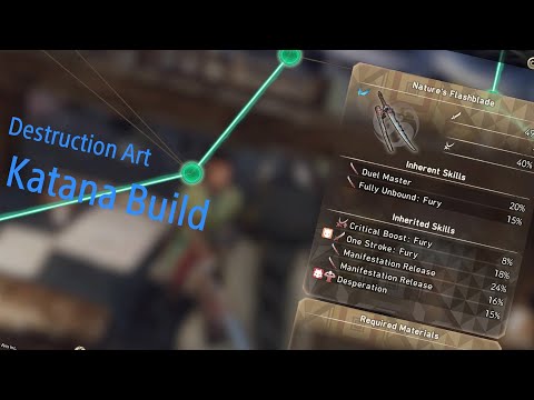 WILD HEARTs Character Build Karakuri Katana - One Stroke: Fury