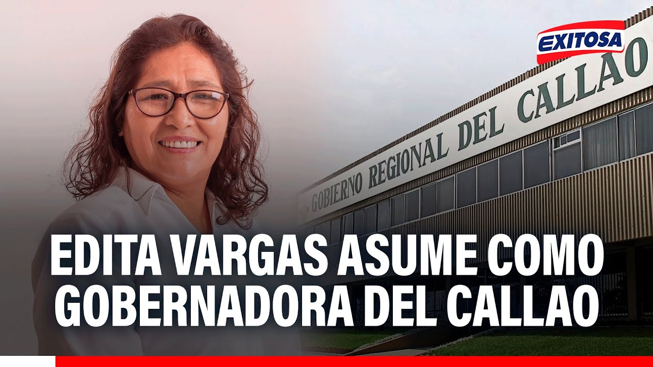 🔴🔵 Edita Vargas asume como gobernadora del Callao tras suspensión de Ciro Castillo
