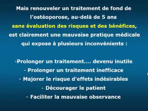 comment traiter osteoporose