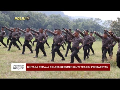 PRESISI UPDATE : BINTARA REMAJA POLRES KEBUMEN IKUTI TRADISI PEMBARETAN 24/05/2024 08.00