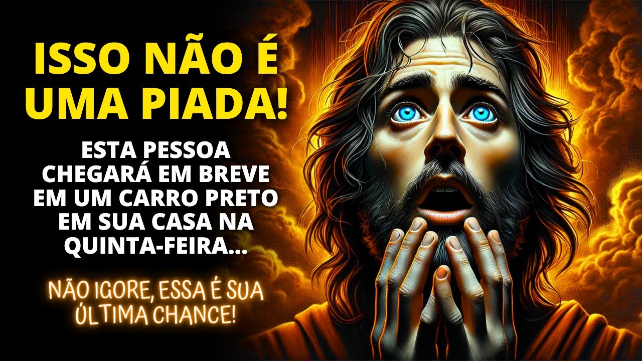 😭 ESTA PESSOA ESTÁ CHEGANDO EM BREVE EM UM CARRO PRETO EM SUA CASA NA QUINTA-FEIRA PORQUE... 🌟 Deus