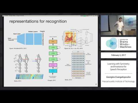 Learning with Symmetry and Invariance for Speech Perception