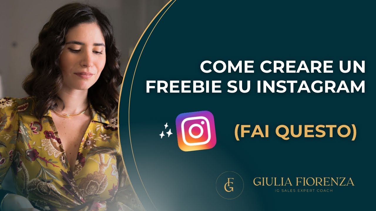 Come creare un Freebie su Instagram (fai questo)