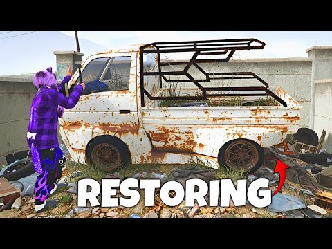 I FOUND ABANDONED SUZUKI CARRY sa GTA 5 (PANG PINOY!) | SnoopX