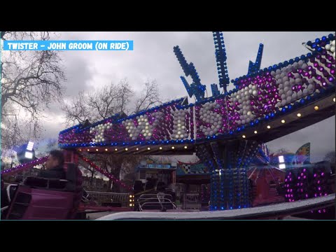 Twister - John Groom (On Ride) | Clapham Common Valentines Fair 2022