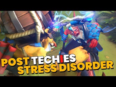 Post Techies Stress Disorder - DotA 2 Funny Moments