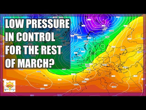 Ten Day Forecast: Low Pressure In Control For The Rest Of March?