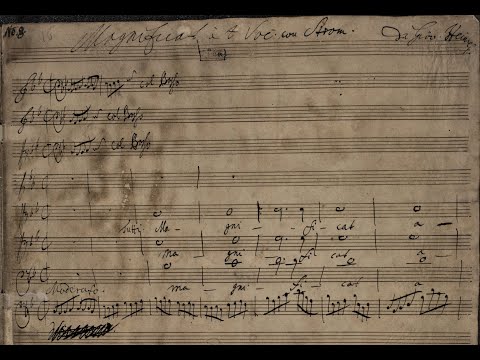 Johann David Heinichen - Magnificat in B-flat major, S.93 {Autograph score}