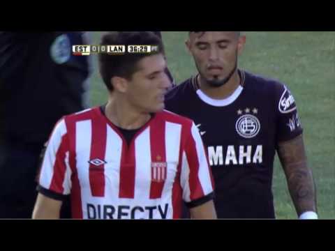 Gómez dejó todo. Estudiantes 0 - Lanús 0. Fecha 1. Primera División 2016.
