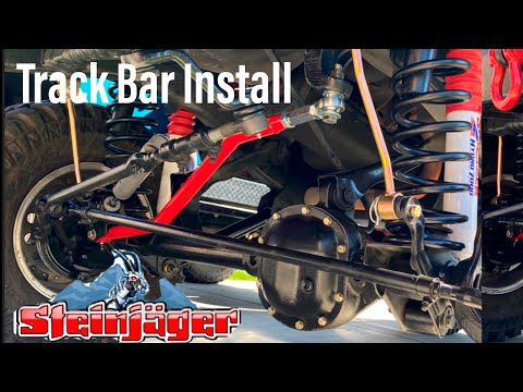 Jeep Wrangler Tj | Lj - DIY Steinjager Adjustable Track Bar Install For 3”- 6” Lift On OEM Mounts