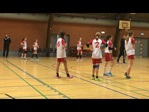 290117 U12 Pige, Række A, Jyderup HK vs. Holbæk