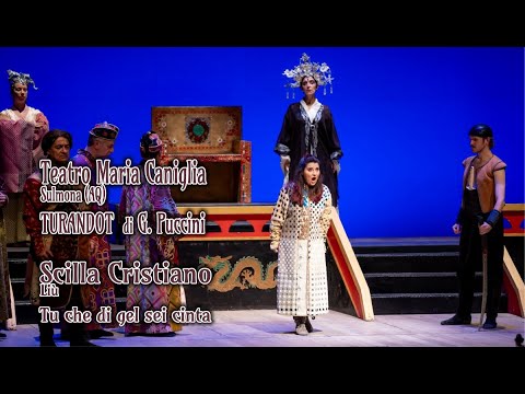SCILLA CRISTIANO - Liù "Tu che di gel sei cinta"- G.Puccini Turandot 2023 Teatro M. Caniglia Sulmona