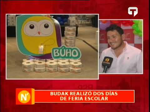 Budak realizó dos días de feria escolar