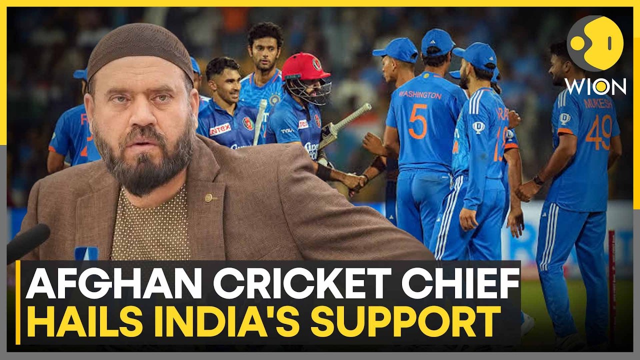 ACB Chief Says India's Support Helped Afghan Cricket's Rise | WION Sports