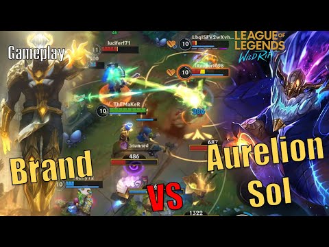 Wild Rift Brand vs Aurelion Sol Mid lane (A)