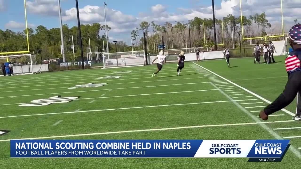 Naples hosts National Scouting Combine featuring former NFL players and coaches as mentors