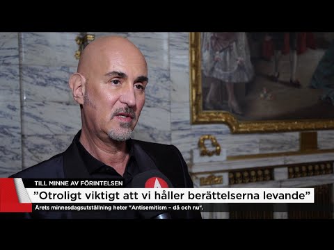 Micael Bindefeld om Förintelsens minnesdag: "Viktigare nu än någonsin" - Nyheterna (TV4)