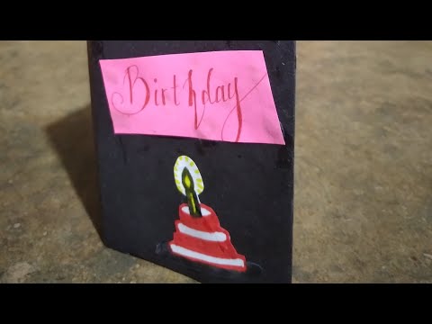 Birthday card for your loved ones|| Craft| @hanshithasridevan2591