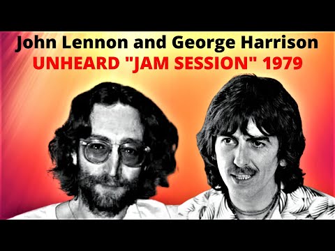 WOW!!! - John Lennon and George Harrison -  UNHEARD Jam Session 1971