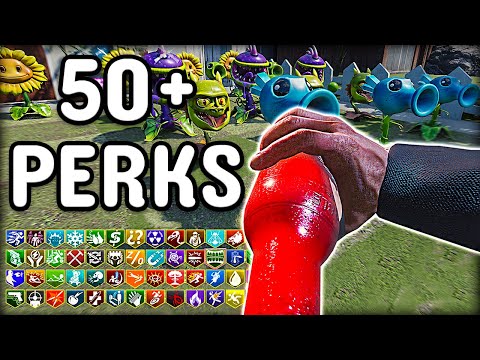 Plants vs CoD Zombies with 50+ PERKS! (200K SUB SPECIAL)