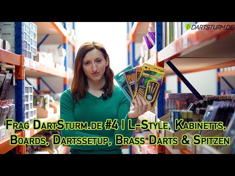 Frag DartSturm.de #4 ⁉️ | L-Style, Kabinetts, Boards, Dartssetup, Brass Darts & Spitzen  🎯