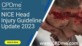 NICE Head Injury Guideline Update 2023 - Presented by Virginia Newcombe