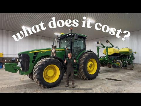Cost of buying our new corn planter!